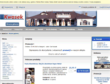 Tablet Screenshot of kwasek.pl